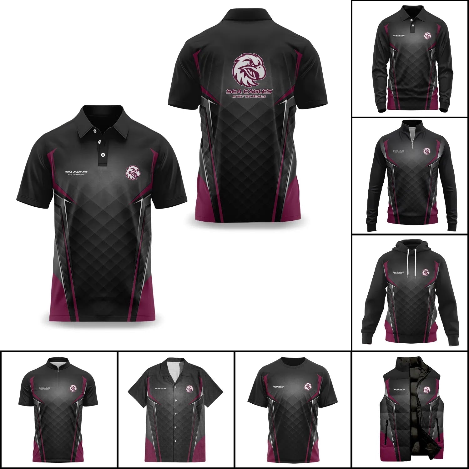 Manly Warringah Sea Eagles Apparels SC074