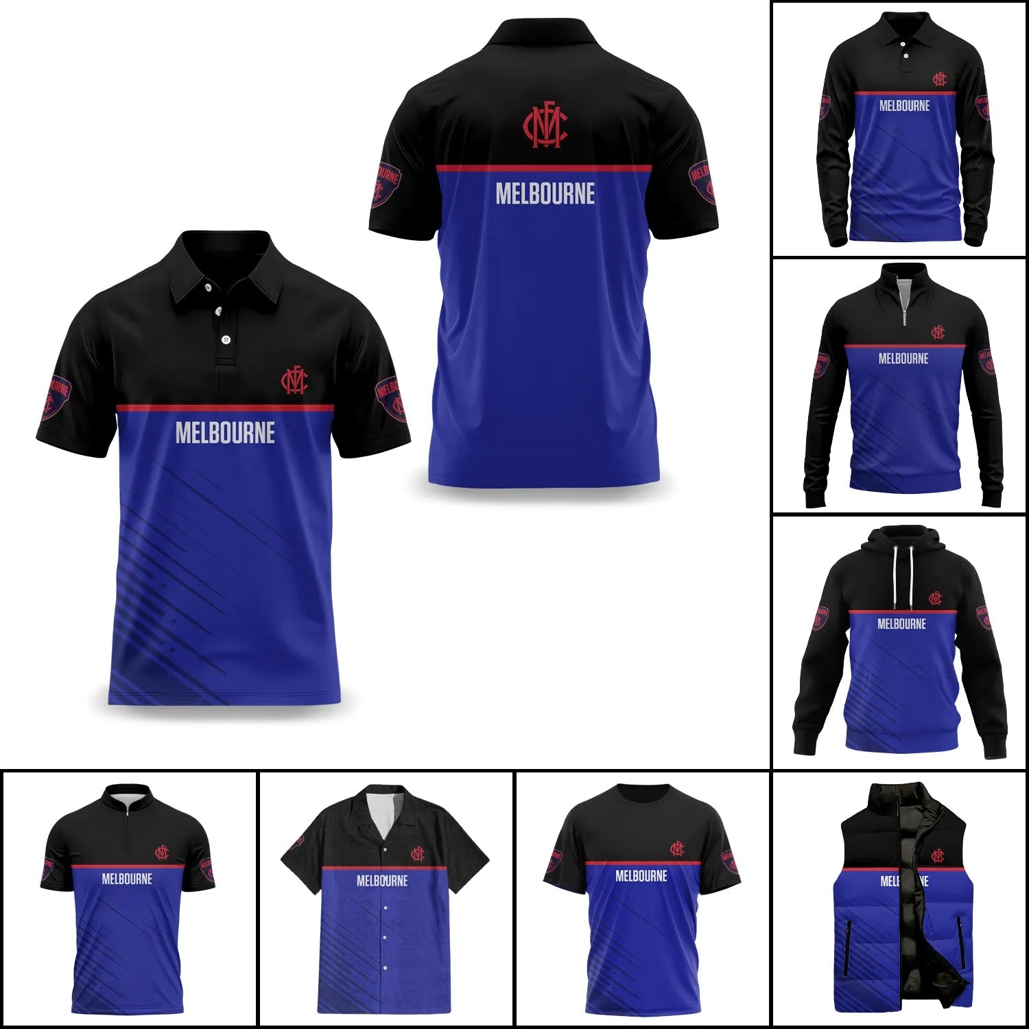 Melbourne Demons Apparels SC040