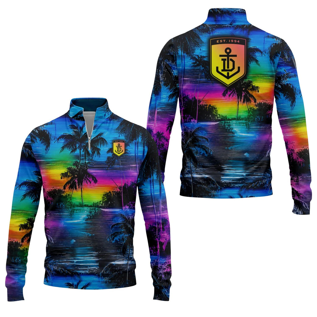 Fremantle Dockers Quarter-zip Pullover SHW055