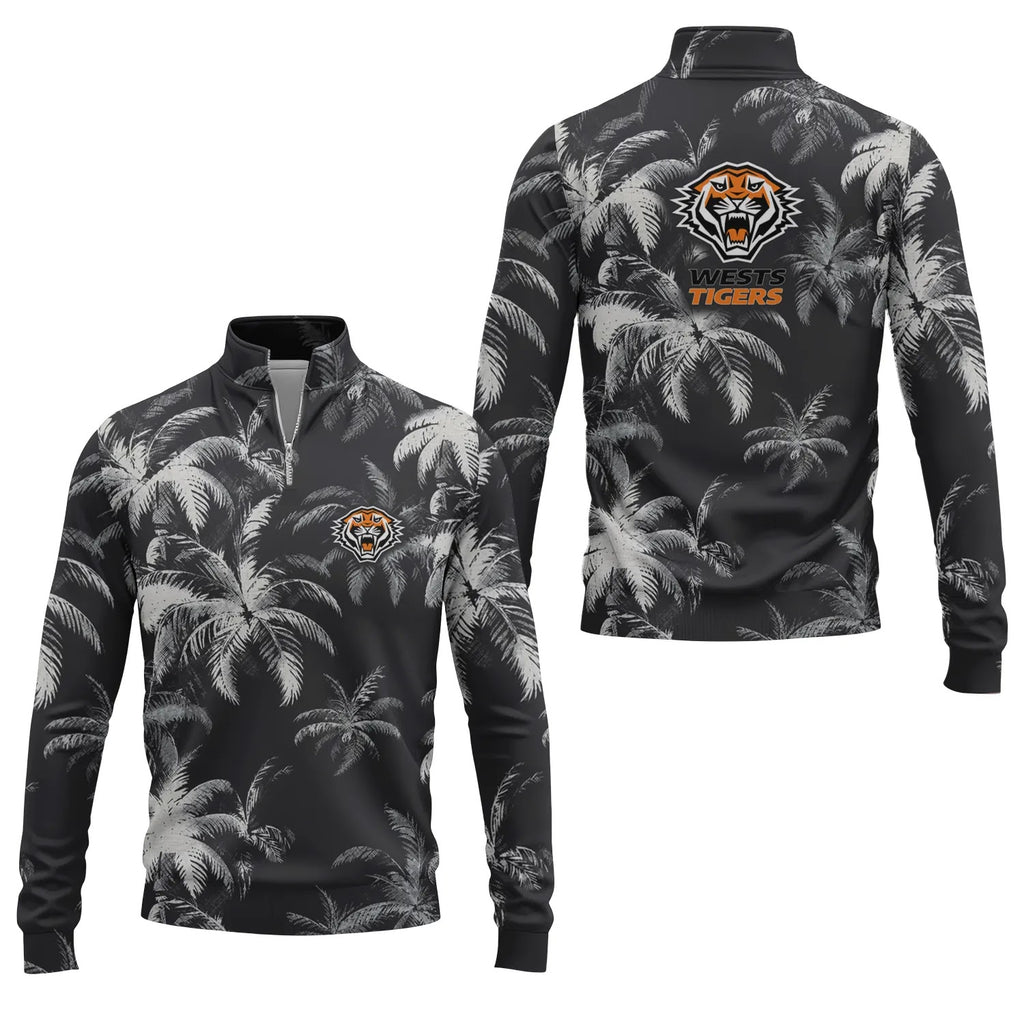 Wests Tigers Quarter-zip Pullover SC112