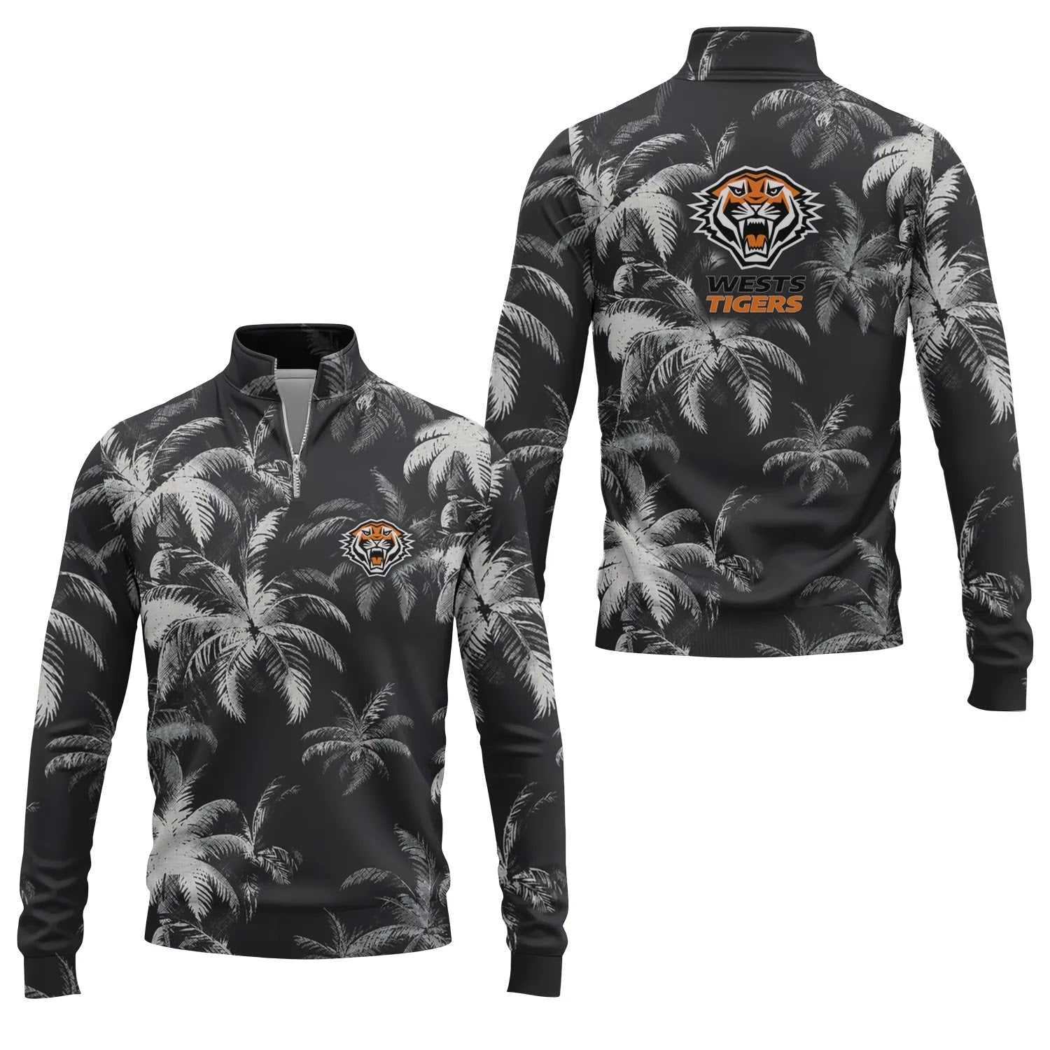 Wests Tigers Quarter-zip Pullover SC112