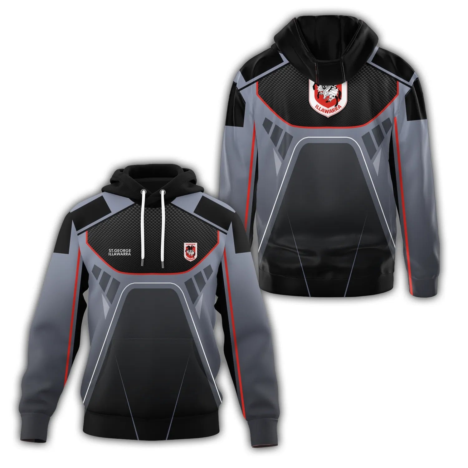 St George Illawarra Dragons Hoodie SC088