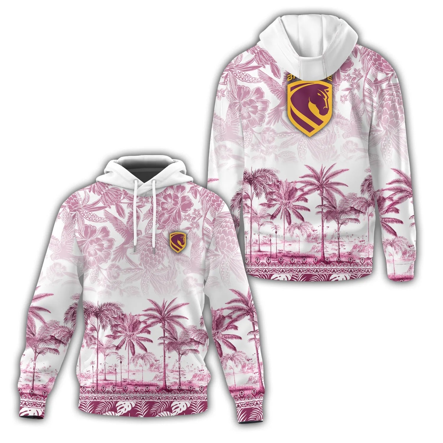 Brisbane Broncos Hoodie SC045