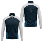 Carlton Blues Quarter-zip Pullover SC016