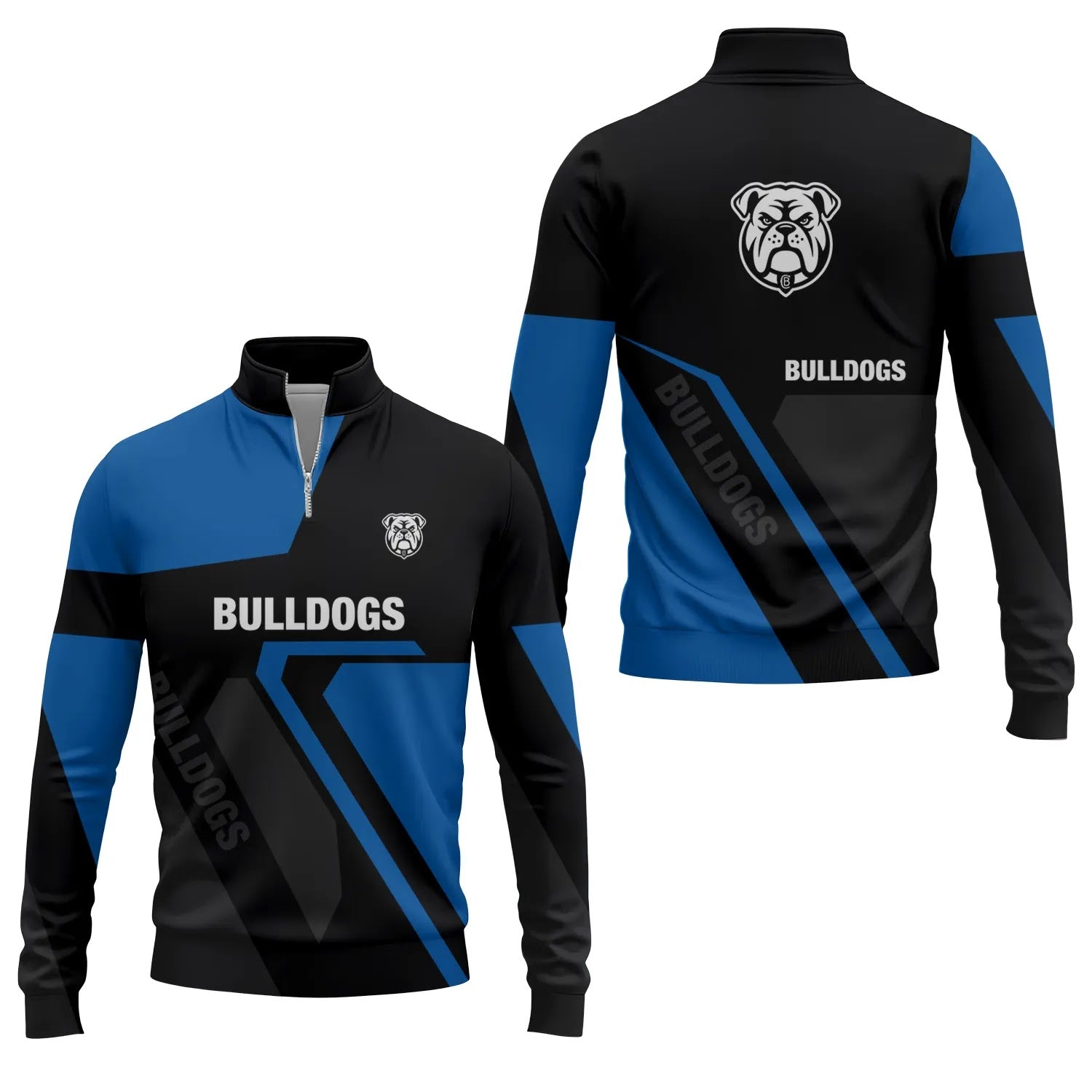 Canterbury-Bankstown Bulldogs Quarter-zip Pullover SC117