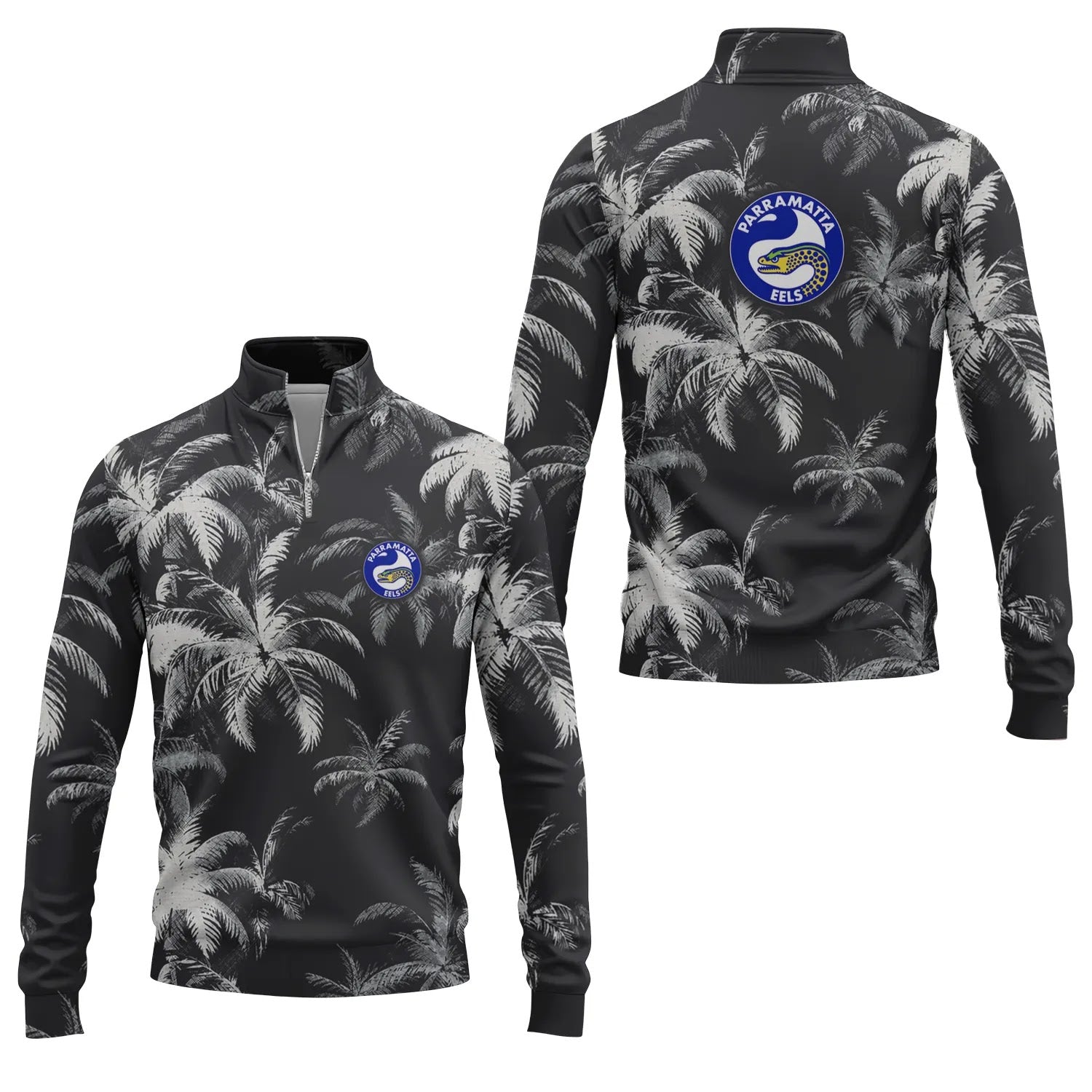 Parramatta Eels Quarter-zip Pullover SC112