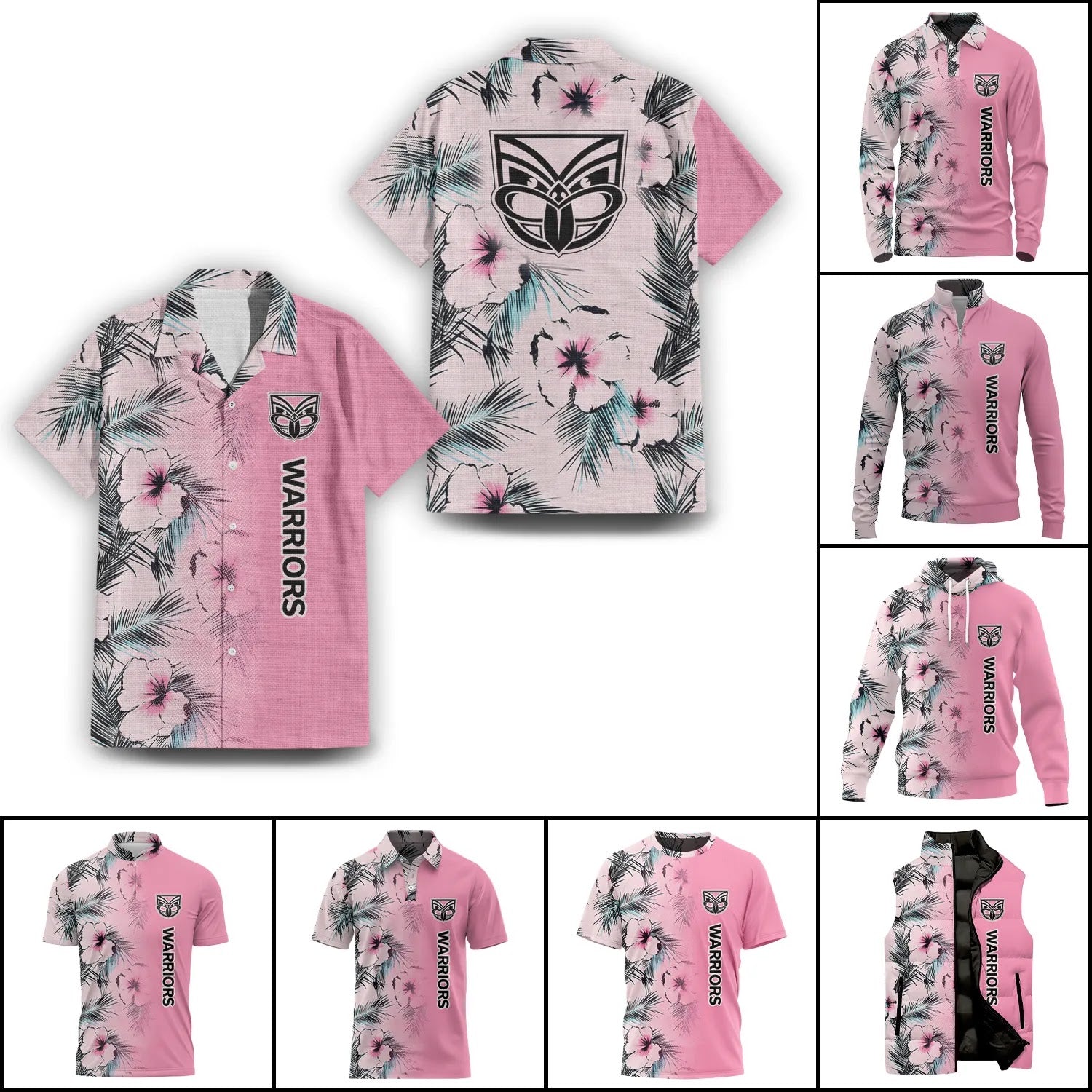 New Zealand Warriors Apparels SHW056