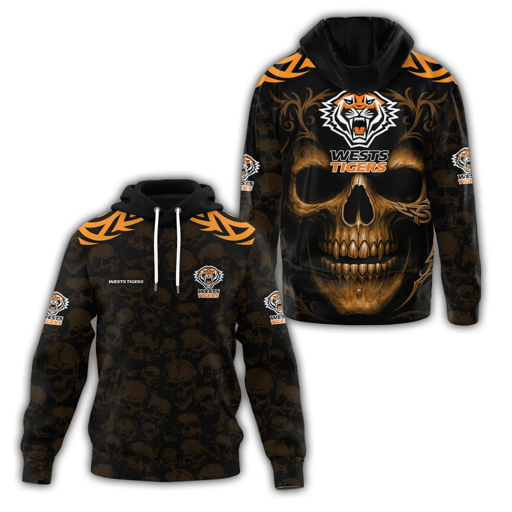 Wests Tigers Hoodie SC014