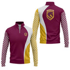 Brisbane Broncos Quarter-zip Pullover SC073