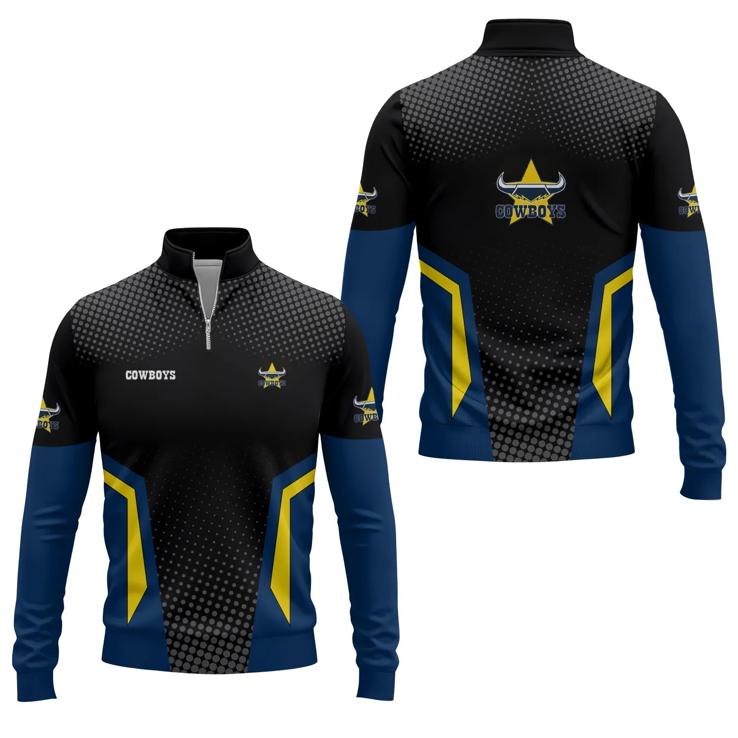 North Queensland Cowboys Quarter-zip Pullover SC032
