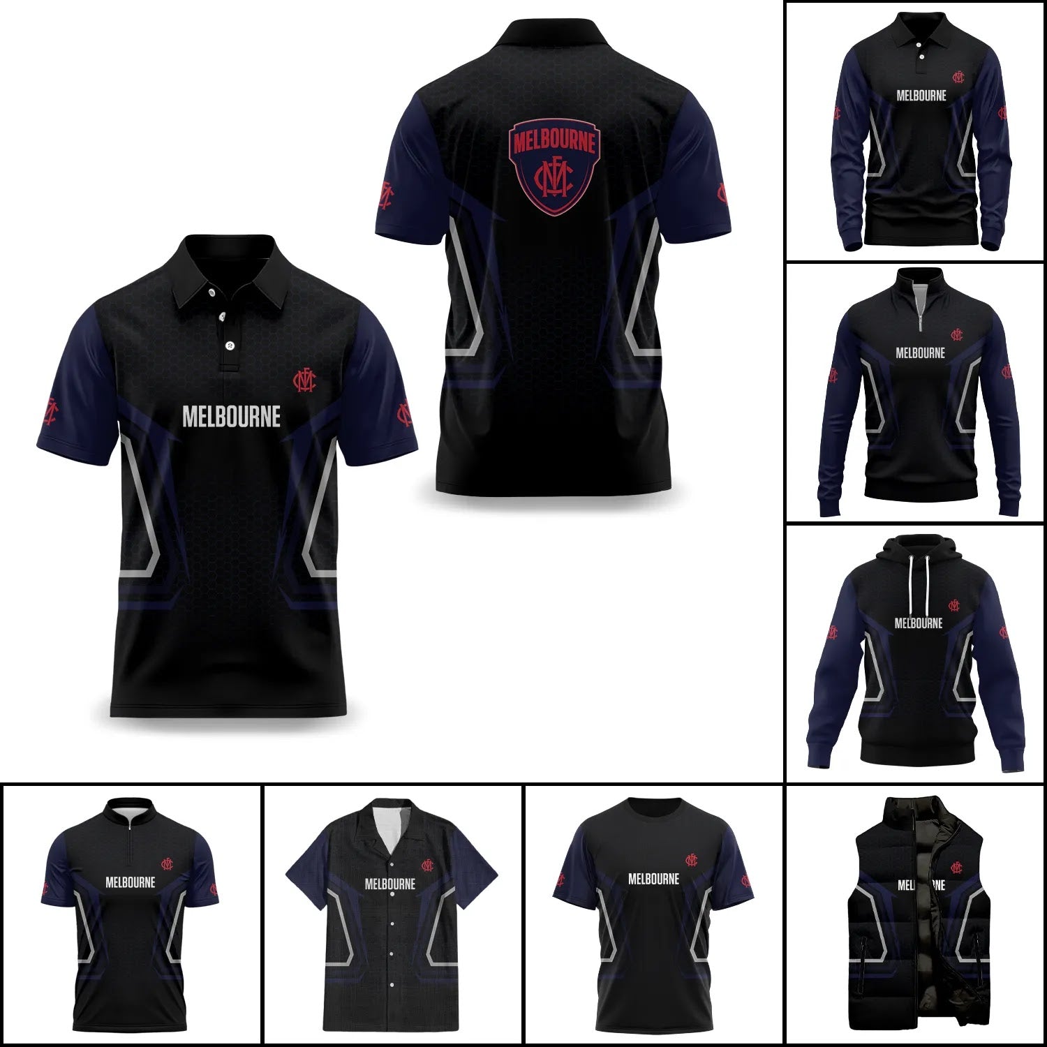 Melbourne Demons Apparels SC075