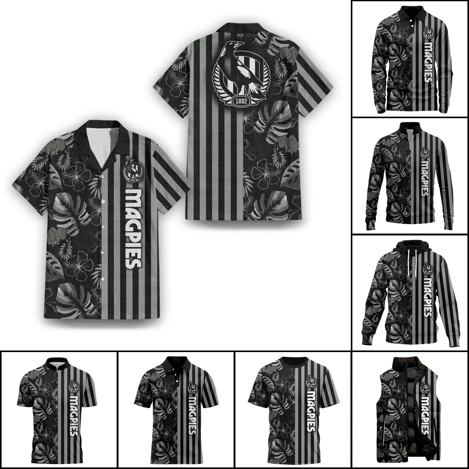 Collingwood Magpies Apparels SHW040