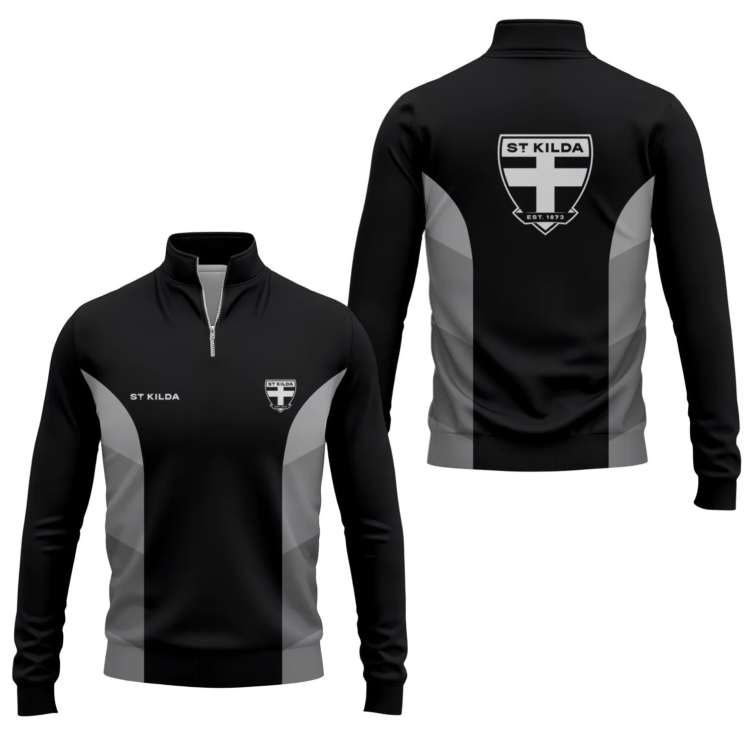 St Kilda Saints Quarter-zip Pullover SC049