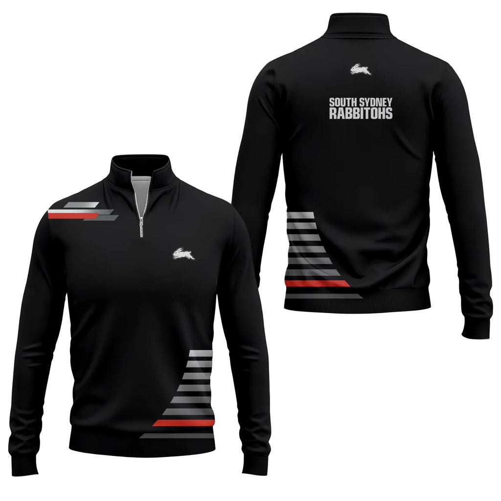 South Sydney Rabbitohs Quarter-zip Pullover SC034
