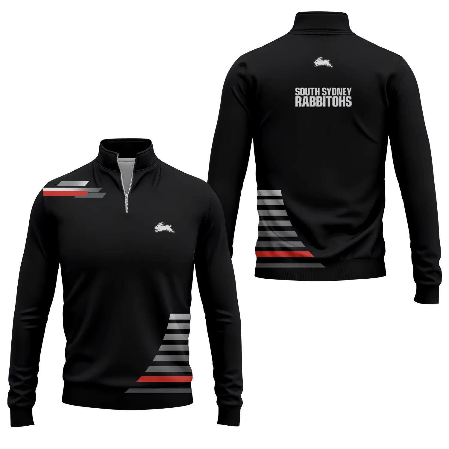 South Sydney Rabbitohs Quarter-zip Pullover SC034