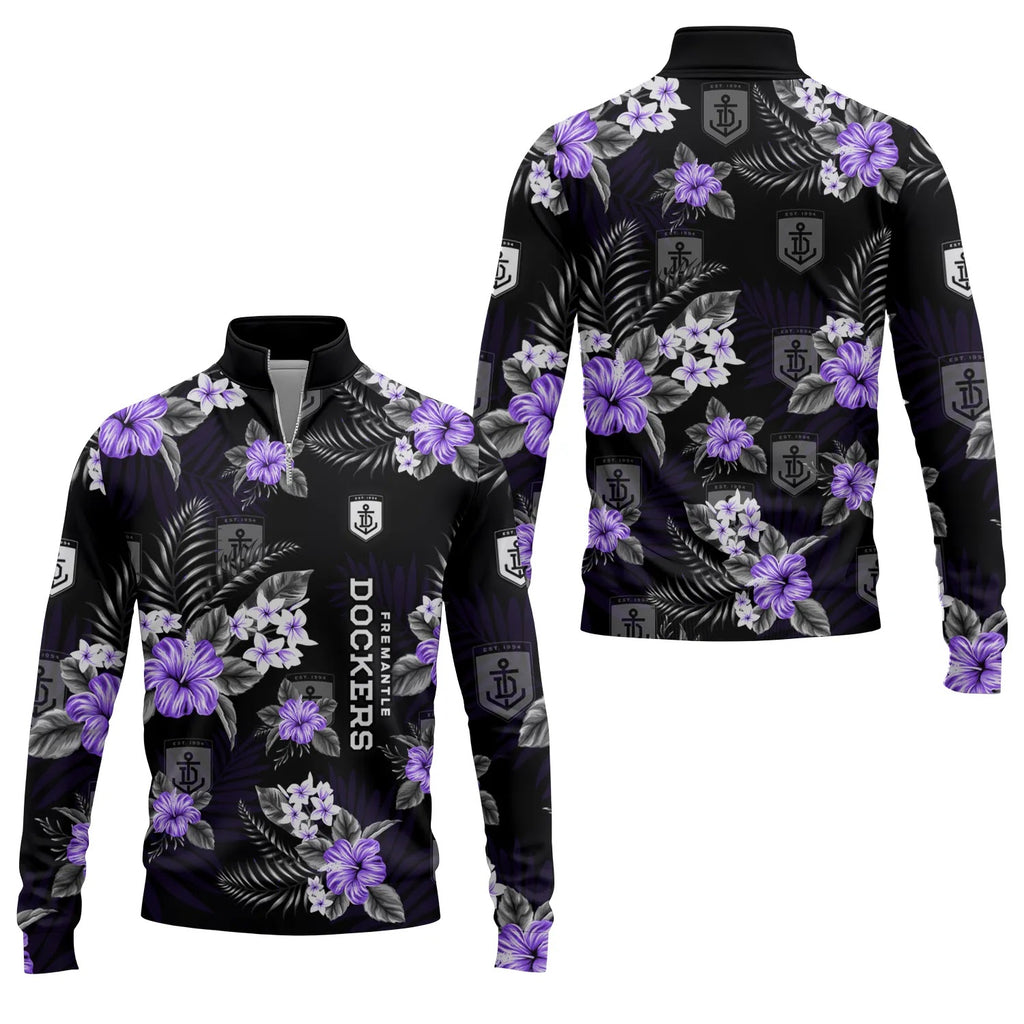 Fremantle Dockers Quarter-zip Pullover SC054
