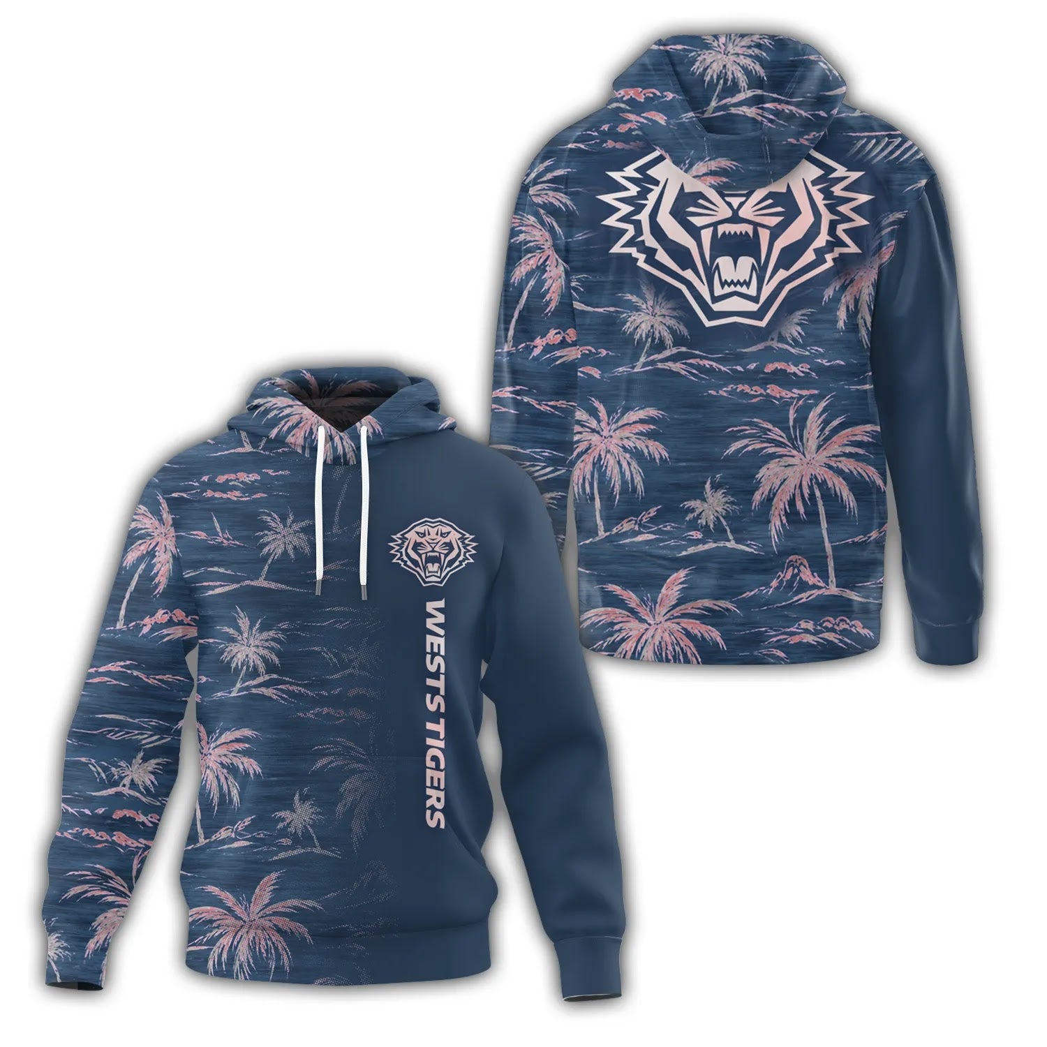 Wests Tigers Hoodie SHW013