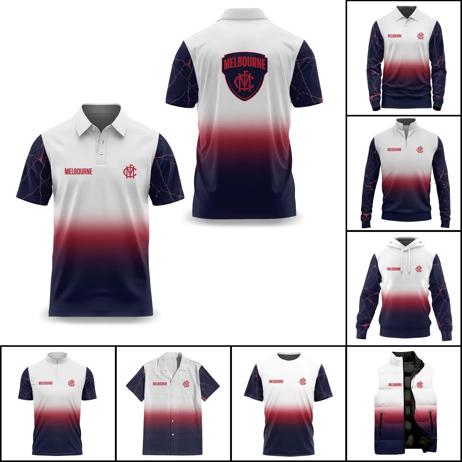 Melbourne Demons Apparels SC120