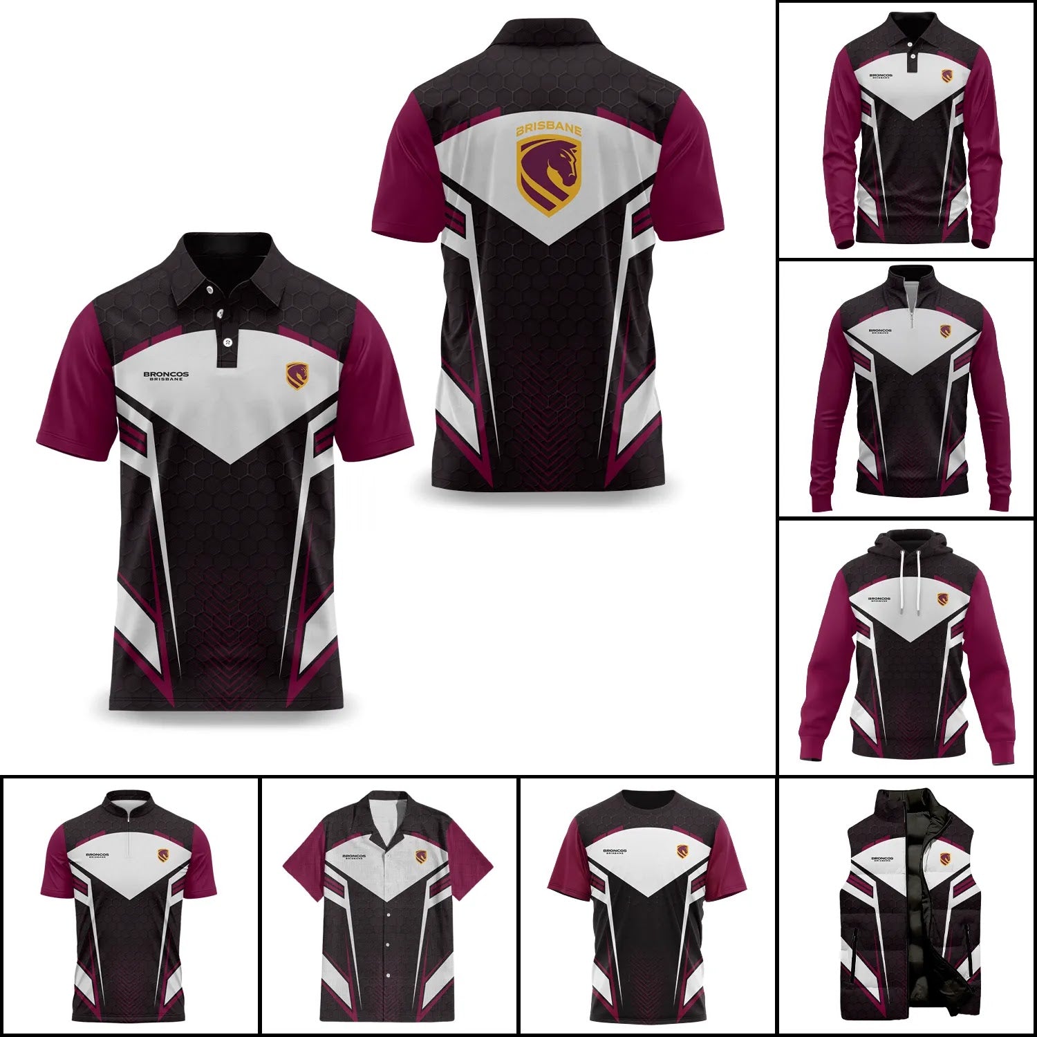 Brisbane Broncos Apparels SC033