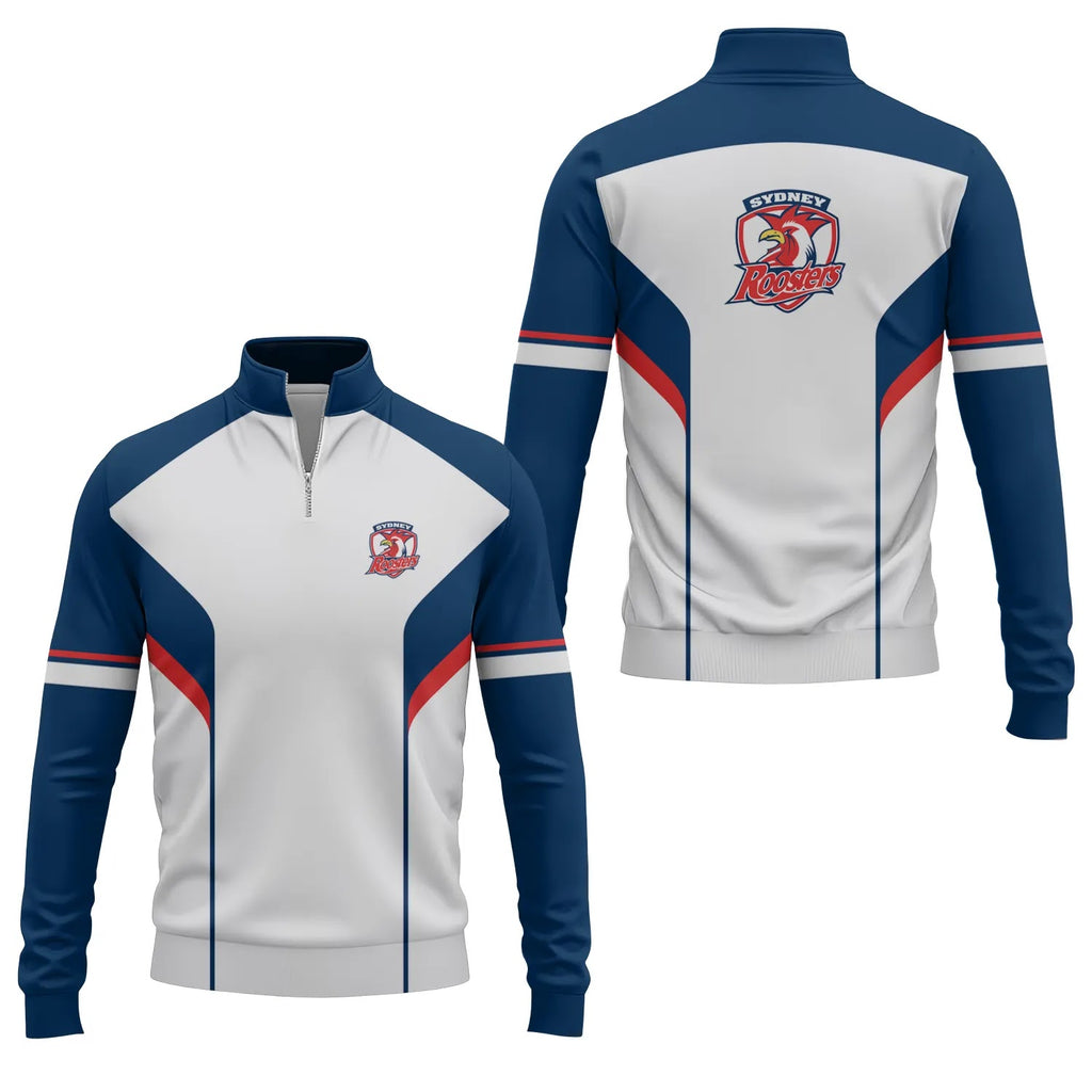 Sydney Roosters Quarter-zip Pullover SC113