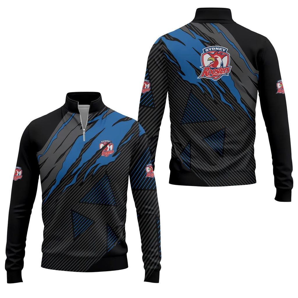 Sydney Roosters Quarter-zip Pullover SC009