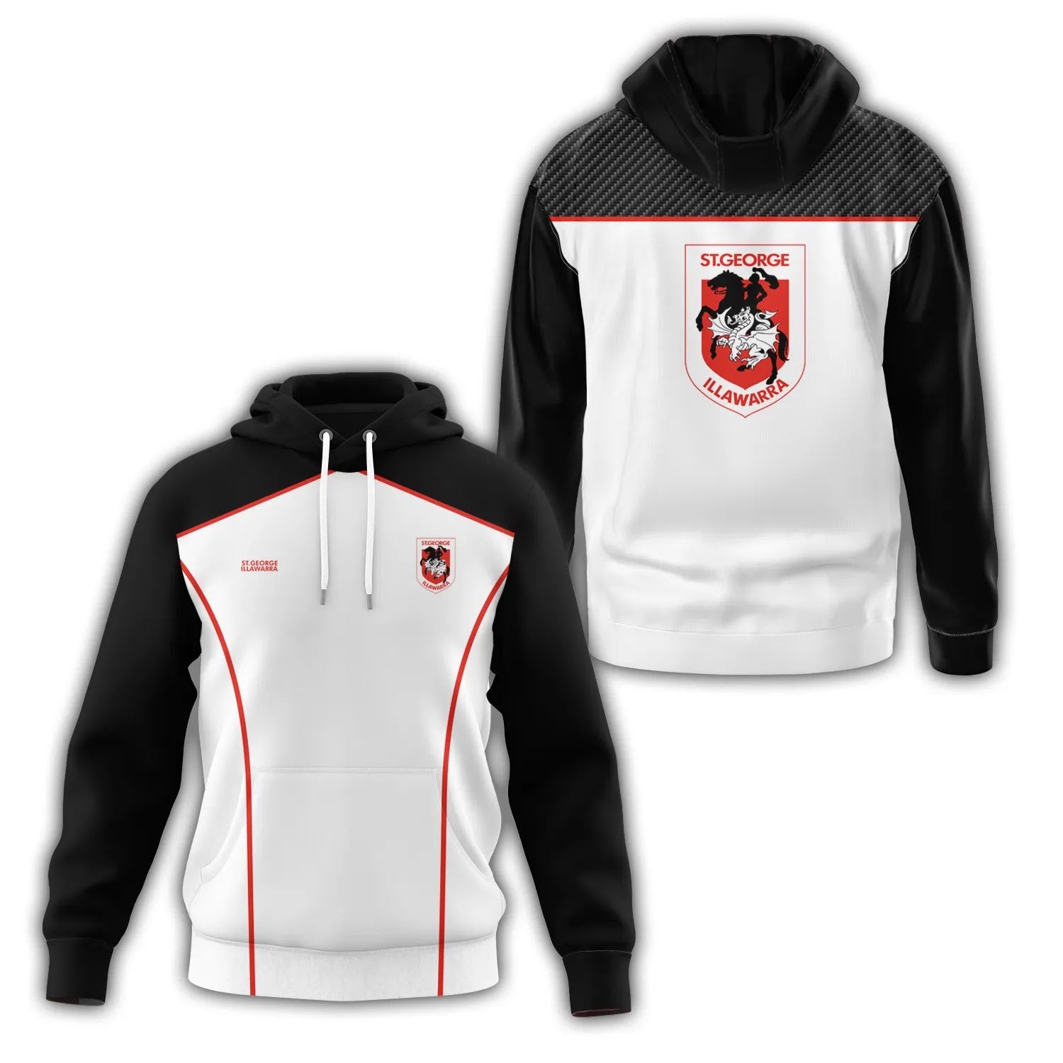St George Illawarra Dragons Hoodie SC011