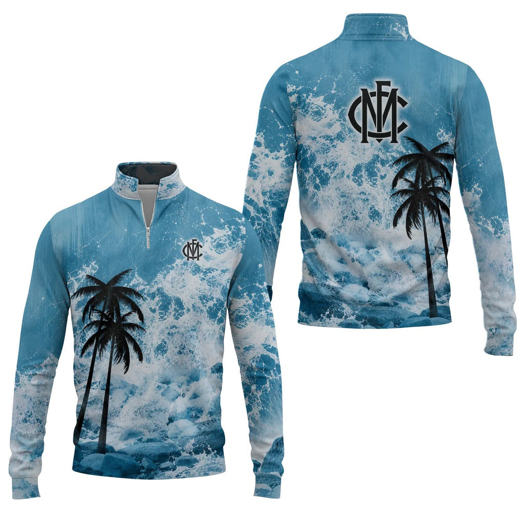 Melbourne Demons Quarter-zip Pullover SHW052
