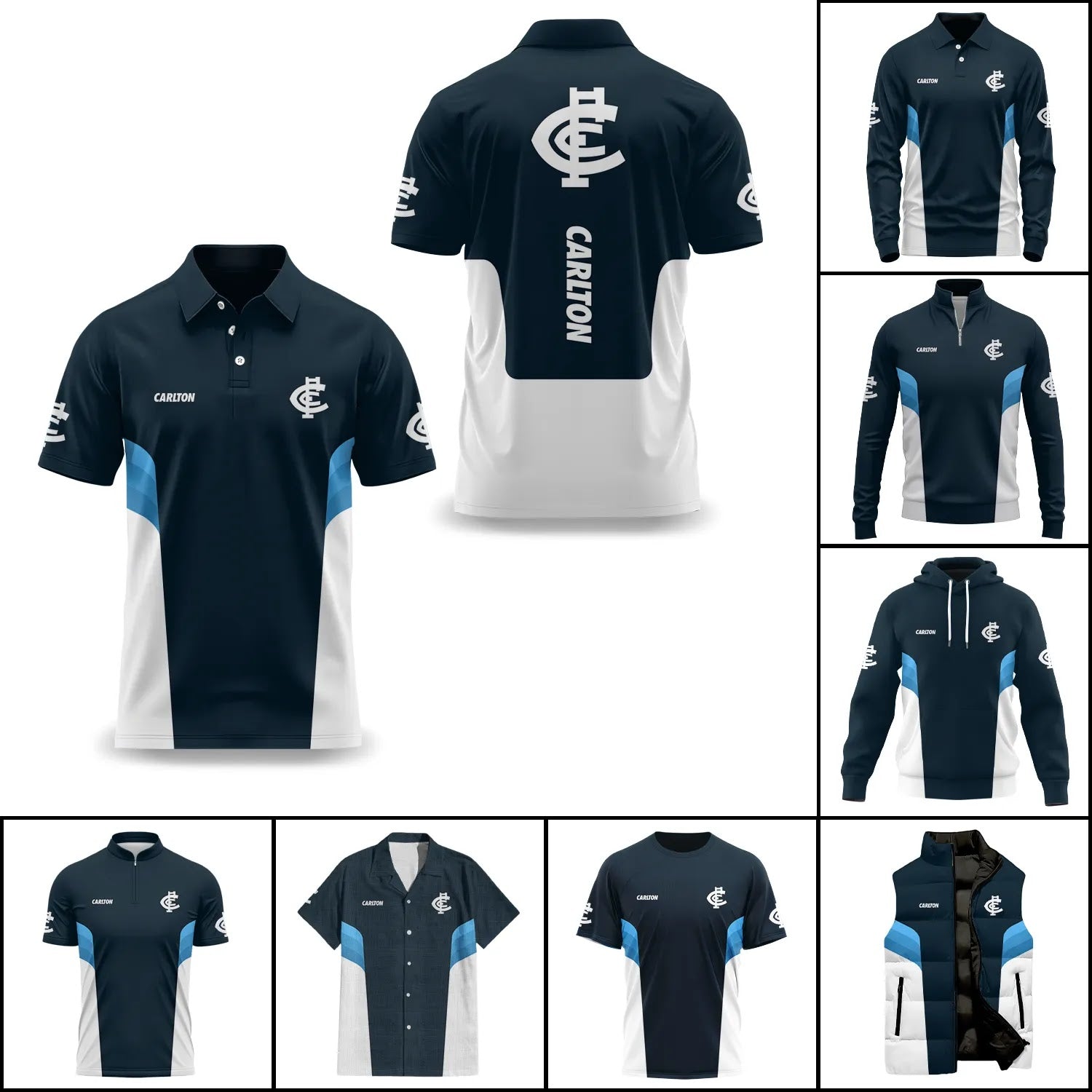 Carlton Blues Apparels SC043