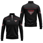 Essendon Bombers Quarter-zip Pullover SC004