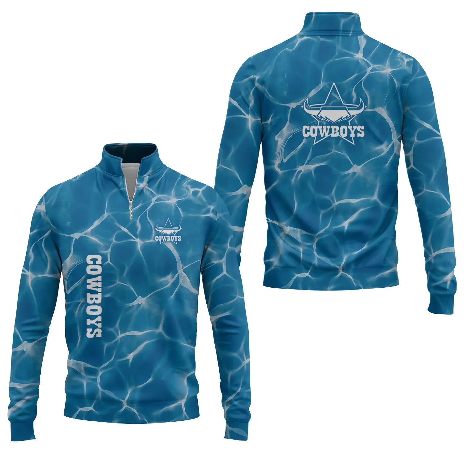 North Queensland Cowboys Quarter-zip Pullover SHW035