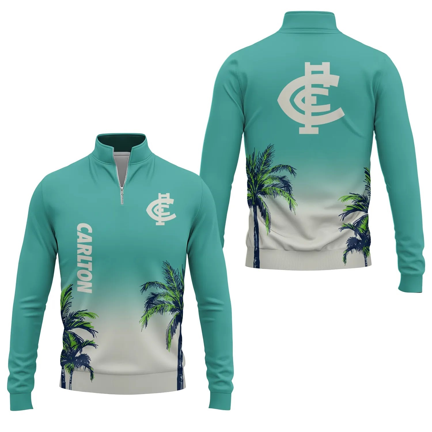 Carlton Blues Quarter-zip Pullover SHW020
