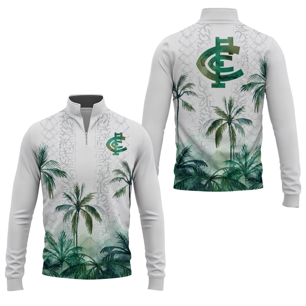 Carlton Blues Quarter-zip Pullover SHW015