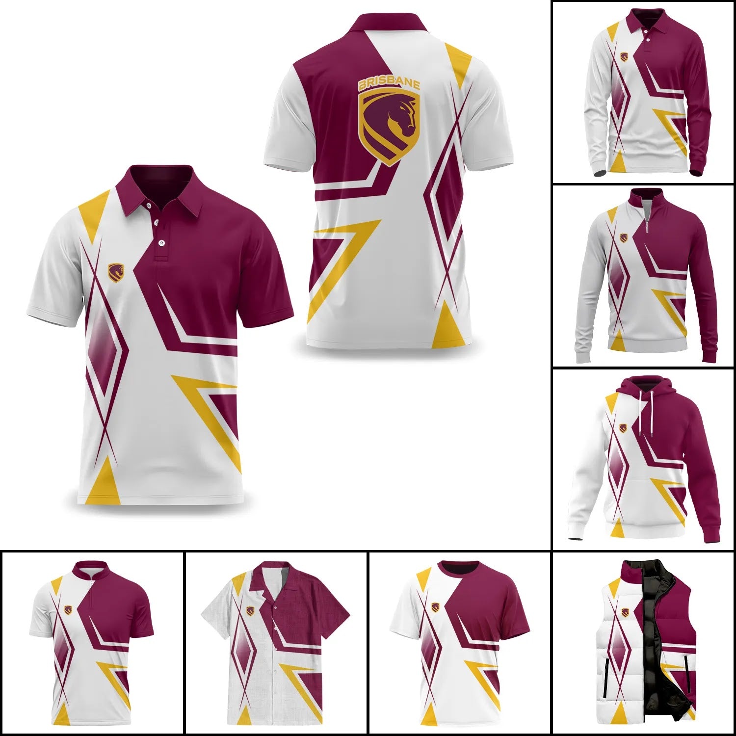 Brisbane Broncos Apparels SC080