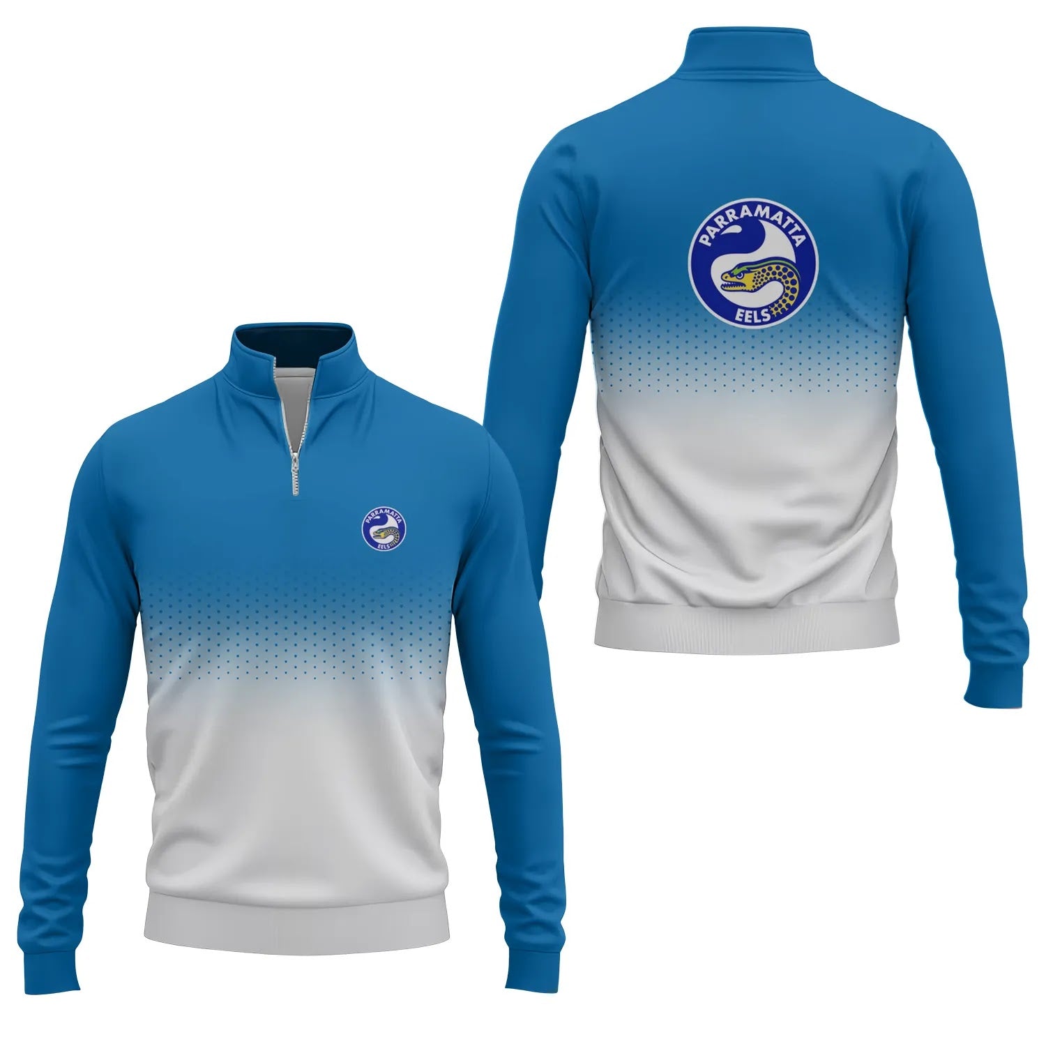 Parramatta Eels Quarter-zip Pullover SC094