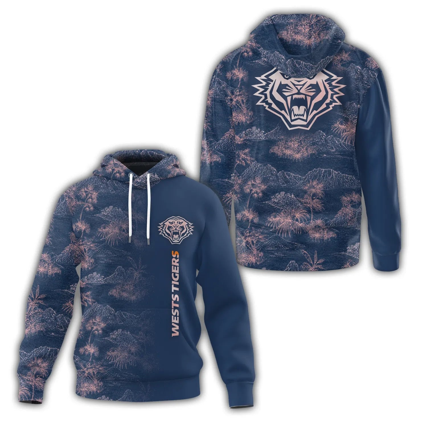Wests Tigers Hoodie SHW007