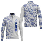 Collingwood Magpies Quarter-zip Pullover SHW009