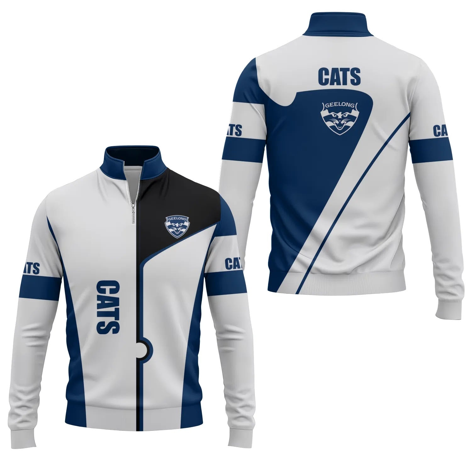 Geelong Cats Quarter-zip Pullover SC010