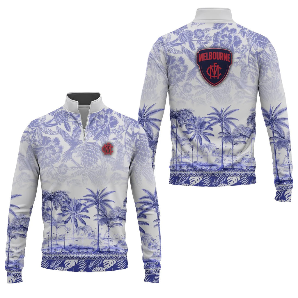 Melbourne Demons Quarter-zip Pullover SC045
