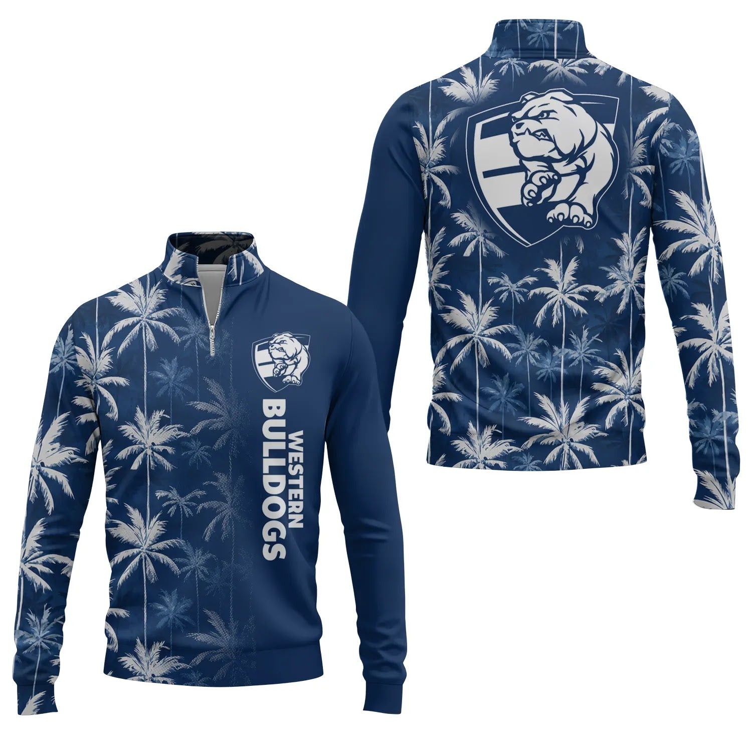 Western Bulldogs Quarter-zip Pullover SHW032