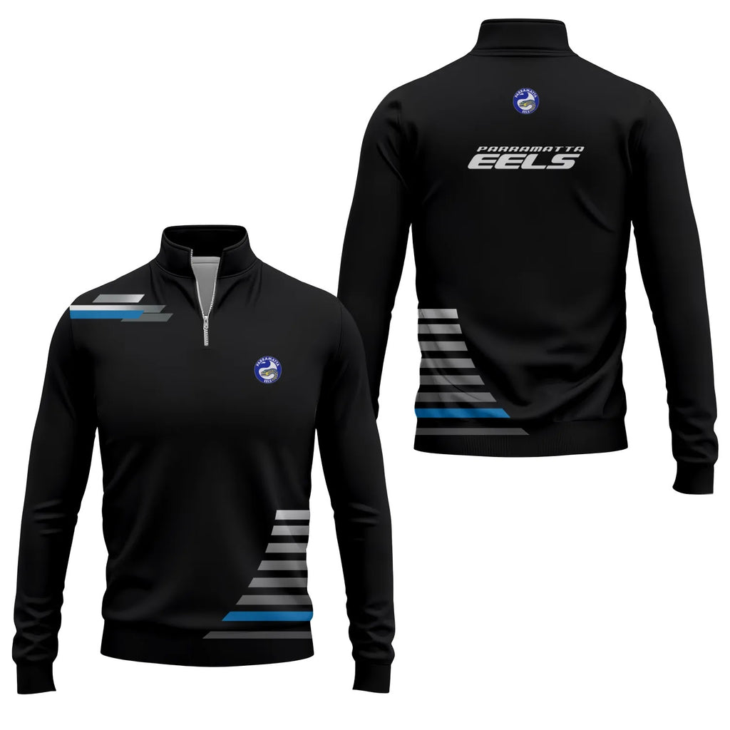 Parramatta Eels Quarter-zip Pullover SC034