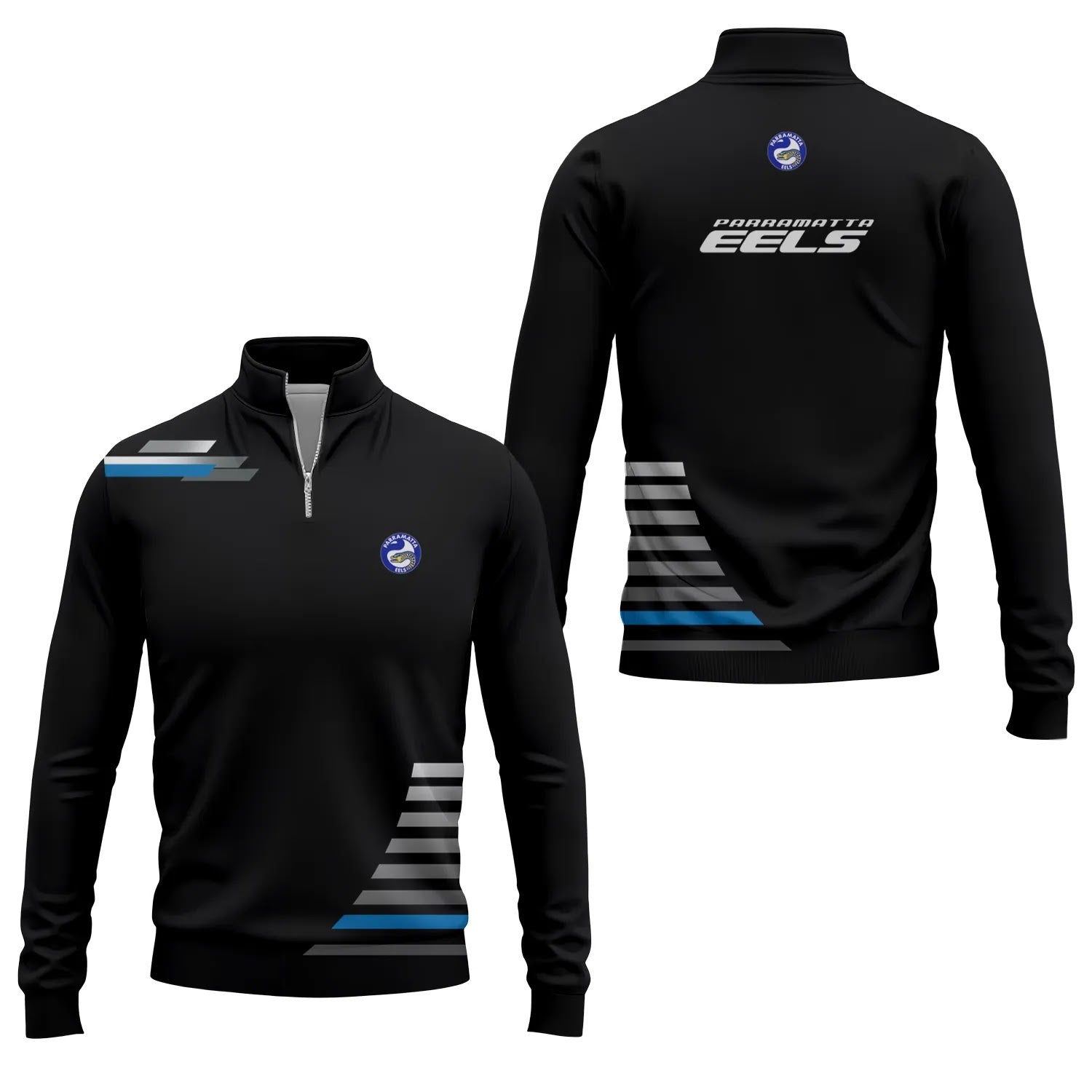 Parramatta Eels Quarter-zip Pullover SC034