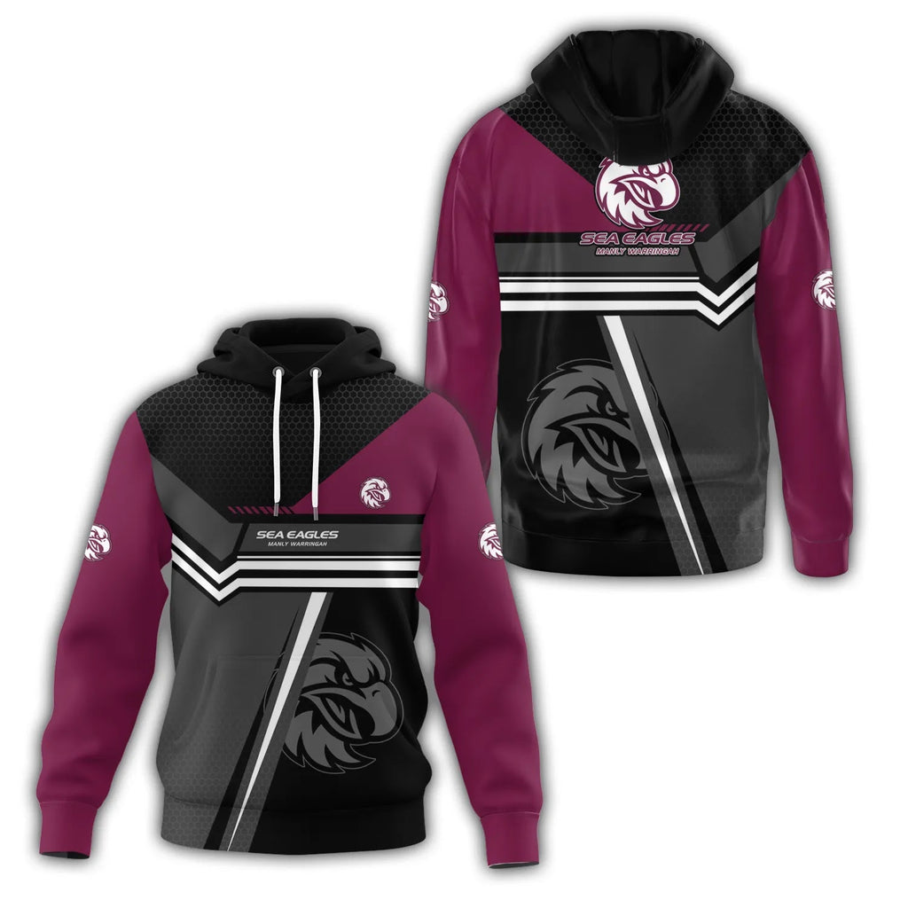 Manly Warringah Sea Eagles Hoodie SC071