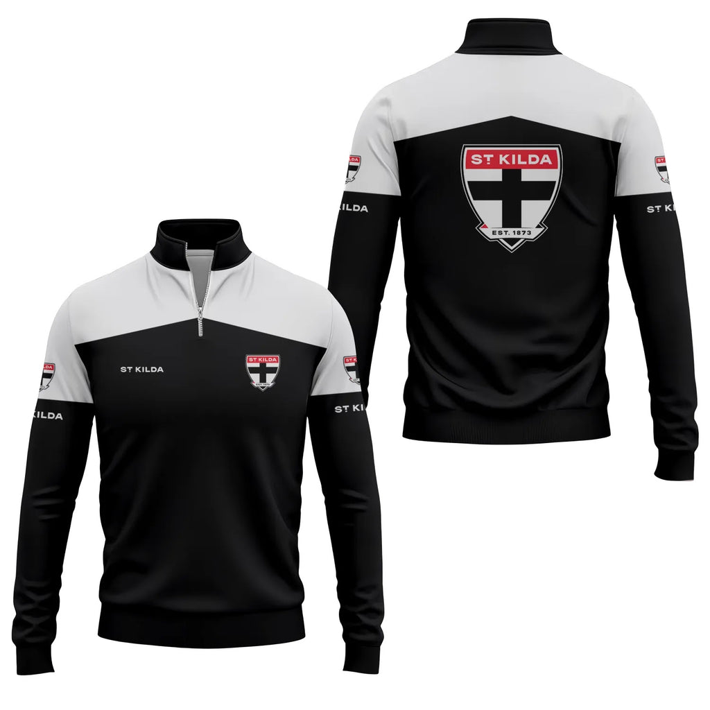 St Kilda Saints Quarter-zip Pullover SC031