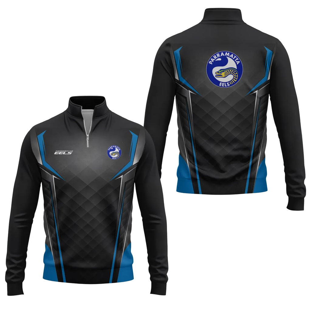 Parramatta Eels Quarter-zip Pullover SC074