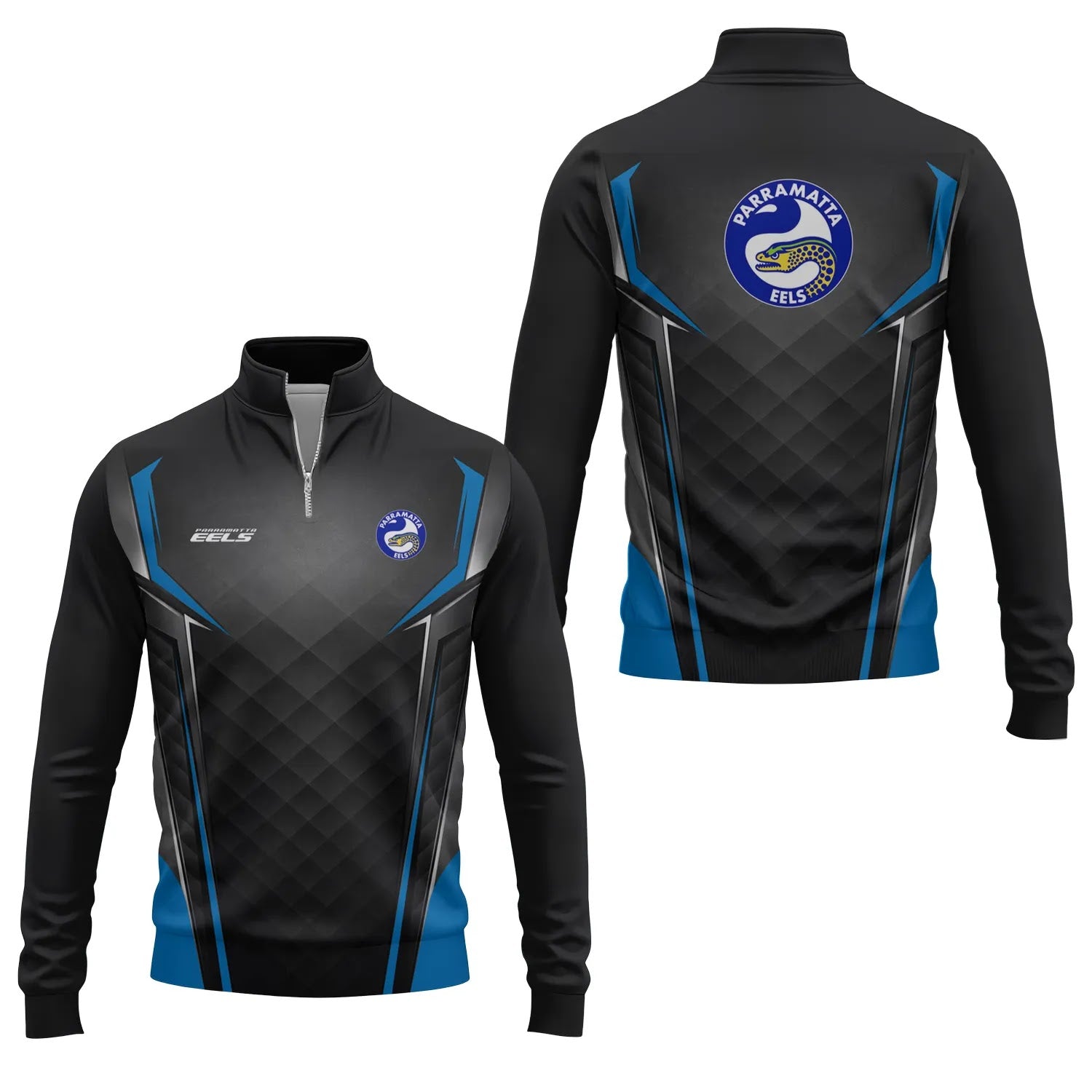 Parramatta Eels Quarter-zip Pullover SC074
