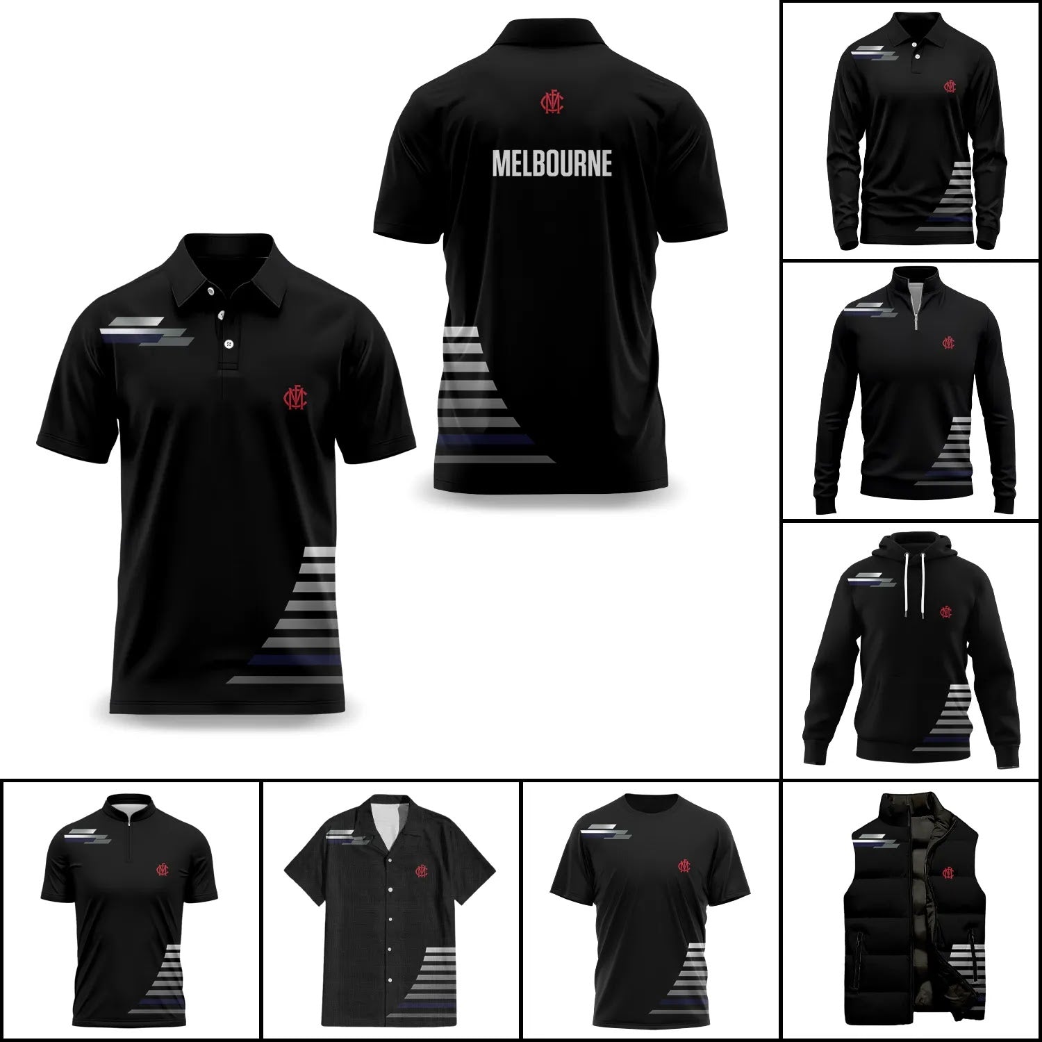 Melbourne Demons Apparels SC034