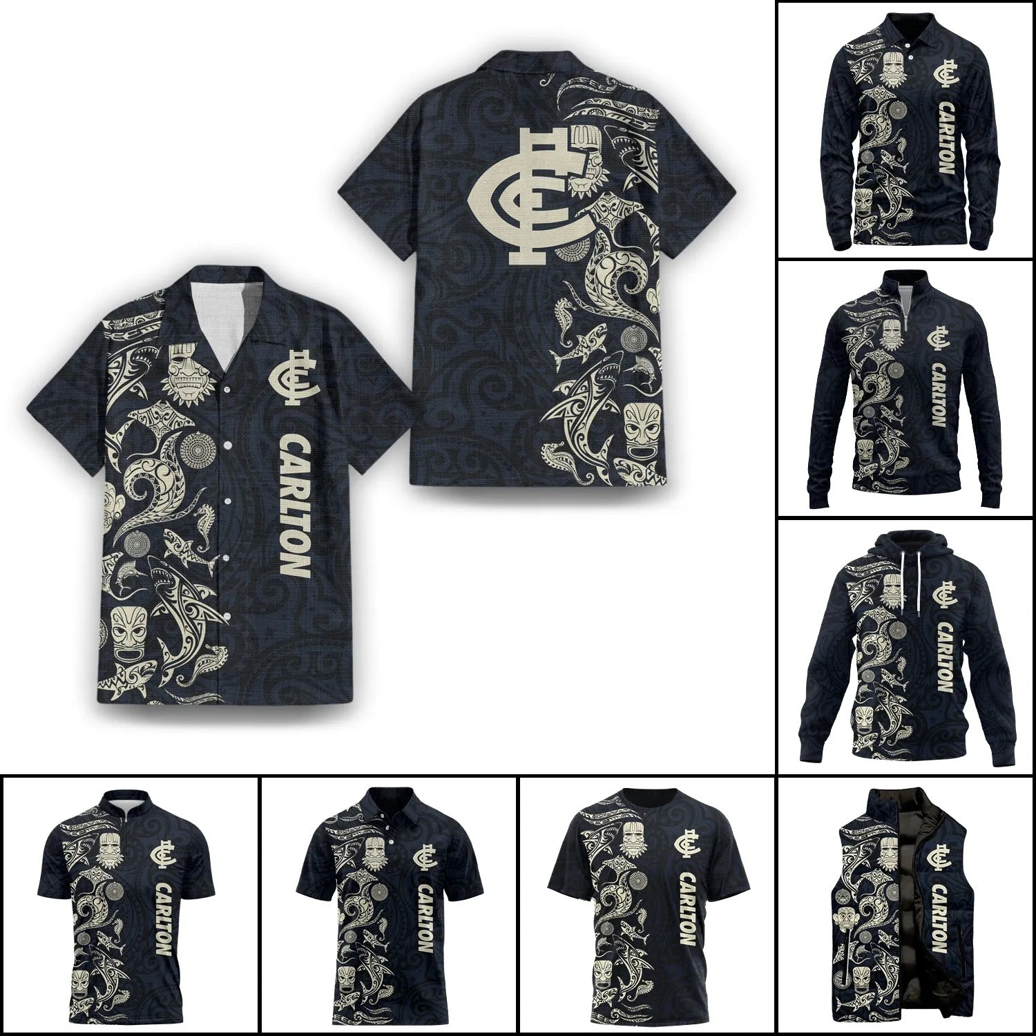 Carlton Blues Apparels SHW033