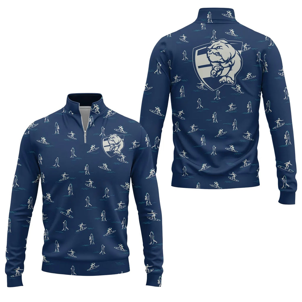 Western Bulldogs Quarter-zip Pullover SHW011