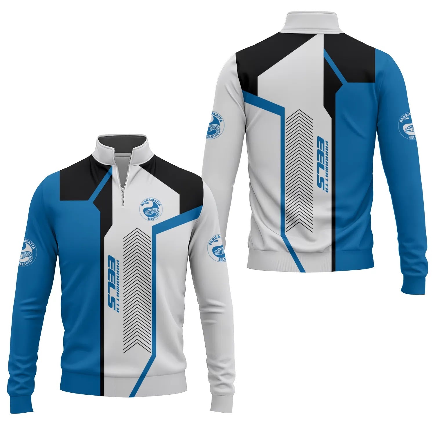 Parramatta Eels Quarter-zip Pullover SC065