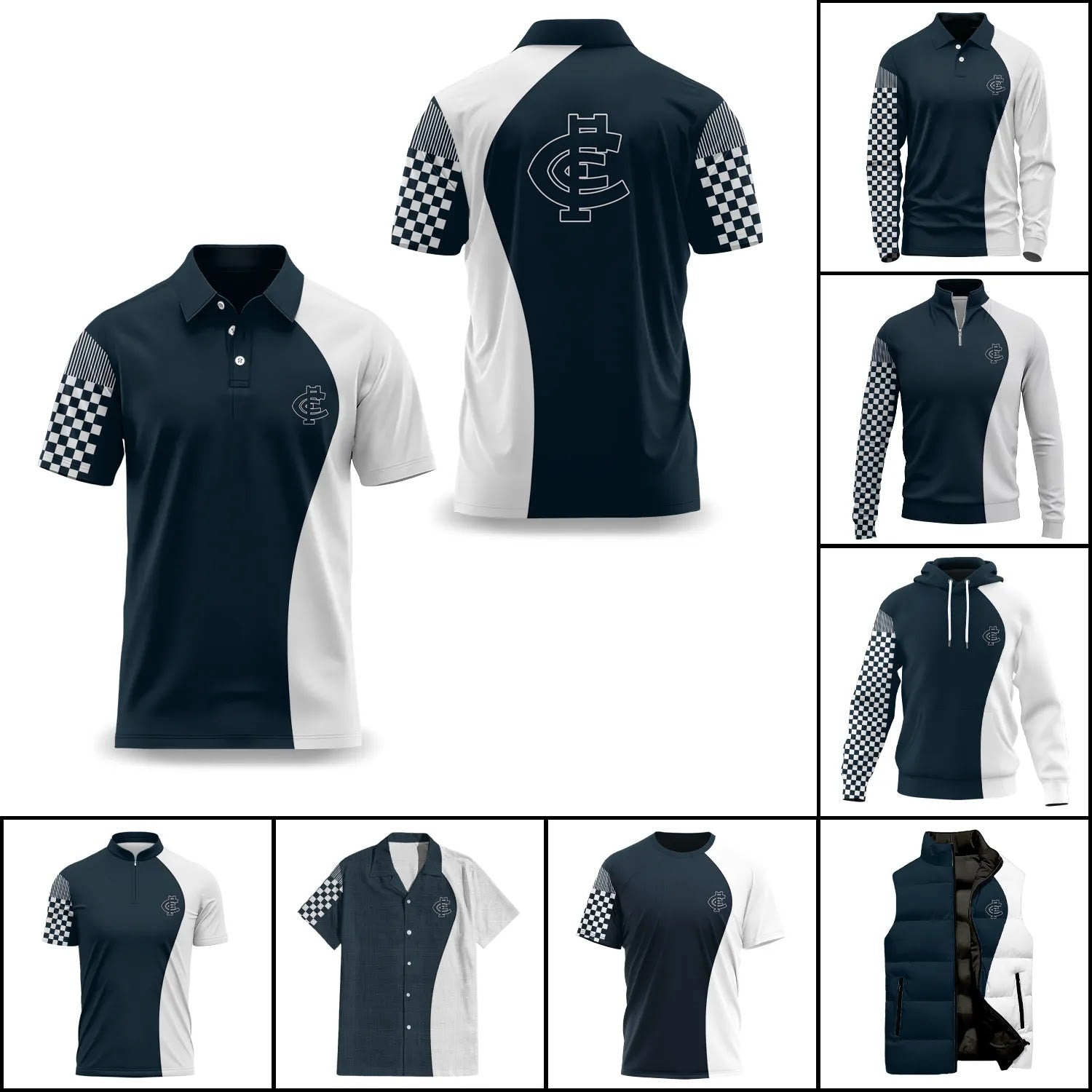 Carlton Blues Apparels SC073